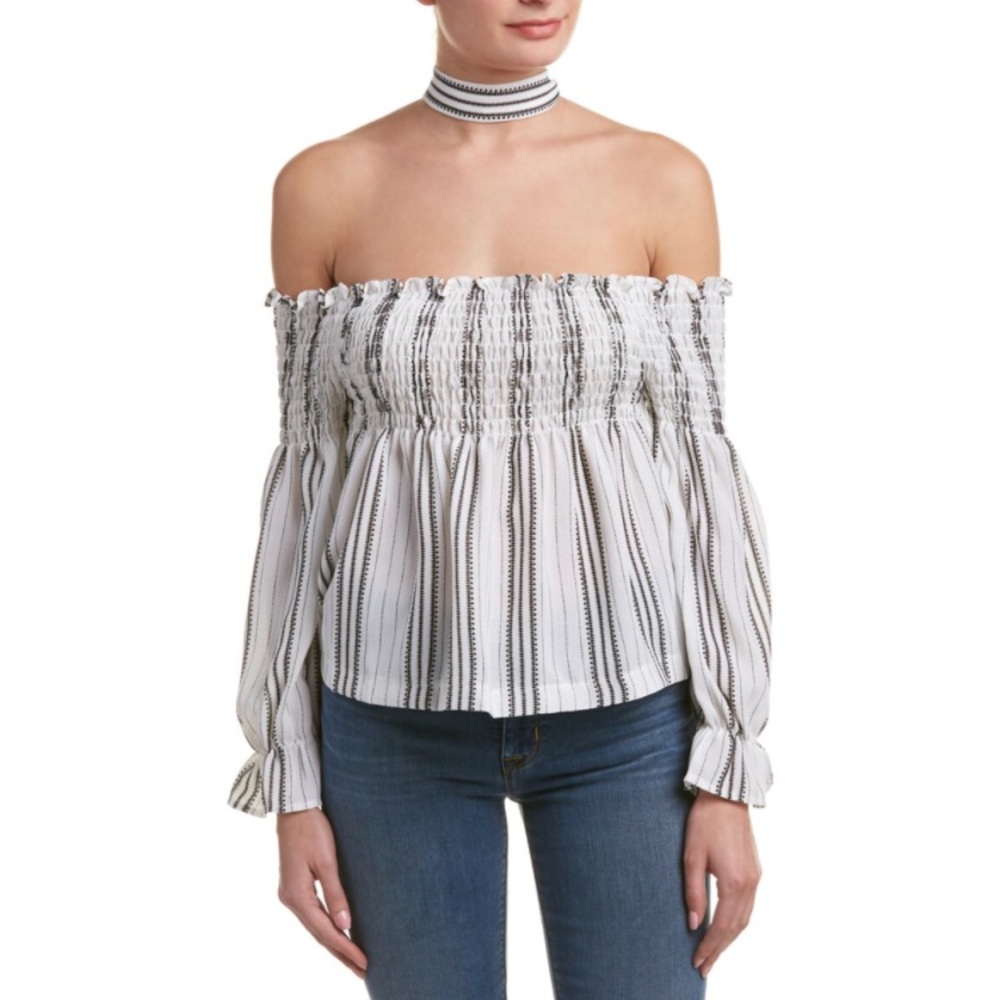 4SI3NNA Off-The-Shoulder Choker